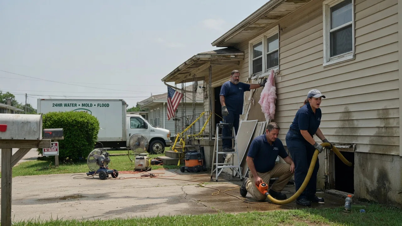 Water Damage Repair in Franklin, TN near me